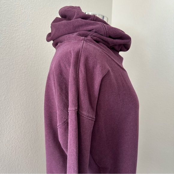 Lululemon Stress Less Hoodie Heathered Bordeaux Drama - Picture 10 of 17